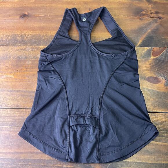 Lululemon LOT of 3 Black Red Lavender Tank Top T shirt Athletic Tops Women's 6 - Picture 3 of 13